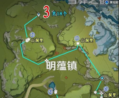 揭秘原神古时孤影青墟浦勘测位置之谜（原神游戏中的古迹探索）